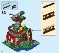 LEGO 31053 instructions page 62 – build guide