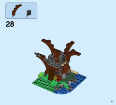 LEGO 31053 instructions page 21 – build guide