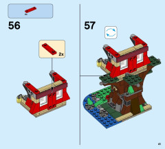 LEGO 31053 instructions page 41 – build guide