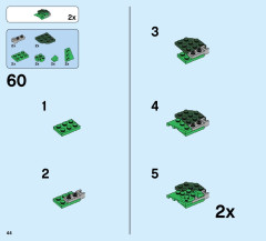 LEGO 31053 instructions page 44 – build guide