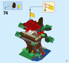 LEGO 31053 instructions page 55 – build guide