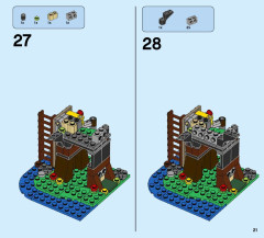 LEGO 31053 instructions page 21 – build guide