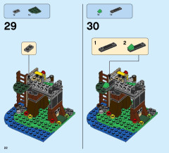 LEGO 31053 instructions page 22 – build guide