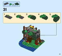 LEGO 31053 instructions page 23 – build guide