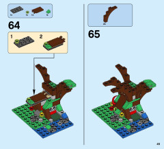 LEGO 31053 instructions page 45 – build guide