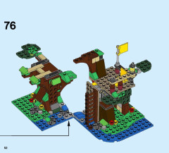 LEGO 31053 instructions page 52 – build guide