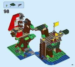LEGO 31053 instructions page 65 – build guide