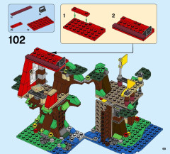 LEGO 31053 instructions page 69 – build guide
