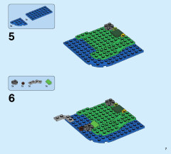 LEGO 31053 instructions page 7 – build guide