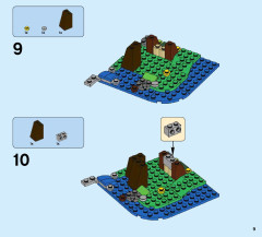 LEGO 31053 instructions page 9 – build guide