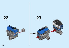 LEGO 31054 instructions page 10 – build guide