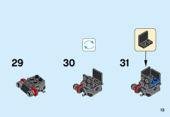 LEGO 31054 instructions page 13 – build guide