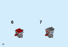 LEGO 31054 instructions page 20 – build guide