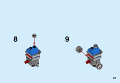 LEGO 31054 instructions page 21 – build guide