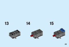 LEGO 31054 instructions page 23 – build guide