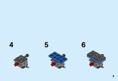 LEGO 31054 instructions page 3 – build guide