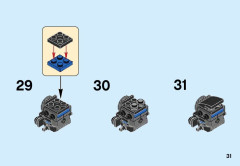 LEGO 31054 instructions page 31 – build guide