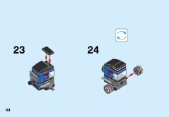 LEGO 31054 instructions page 44 – build guide
