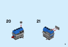 LEGO 31054 instructions page 9 – build guide