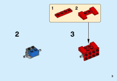 LEGO 31055 instructions page 3 – build guide