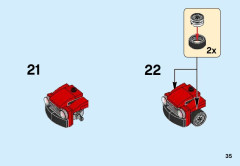 LEGO 31055 instructions page 35 – build guide