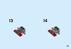 LEGO 31055 instructions page 43 – build guide