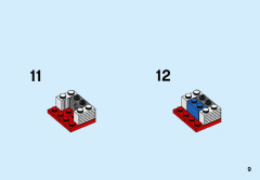 LEGO 31055 instructions page 9 – build guide