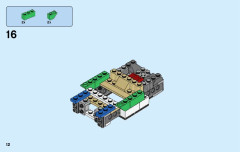 LEGO 31056 instructions page 12 – build guide