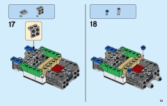 LEGO 31056 instructions page 13 – build guide