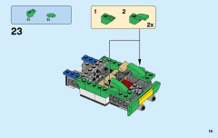 LEGO 31056 instructions page 19 – build guide