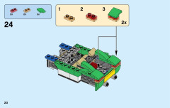 LEGO 31056 instructions page 20 – build guide