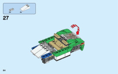 LEGO 31056 instructions page 24 – build guide