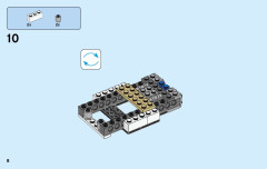 LEGO 31056 instructions page 8 – build guide