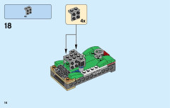 LEGO 31056 instructions page 14 – build guide