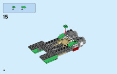 LEGO 31056 instructions page 14 – build guide