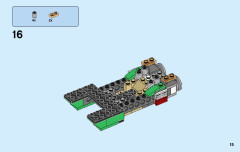 LEGO 31056 instructions page 15 – build guide