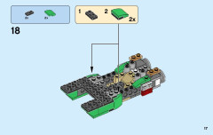 LEGO 31056 instructions page 17 – build guide