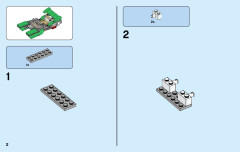 LEGO 31056 instructions page 2 – build guide