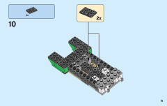 LEGO 31056 instructions page 9 – build guide