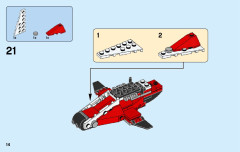 LEGO 31057 instructions page 14 – build guide