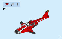 LEGO 31057 instructions page 19 – build guide