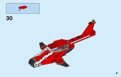 LEGO 31057 instructions page 21 – build guide