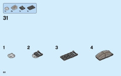 LEGO 31057 instructions page 22 – build guide