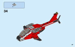 LEGO 31057 instructions page 27 – build guide