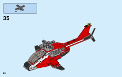 LEGO 31057 instructions page 28 – build guide