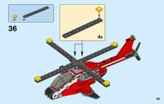 LEGO 31057 instructions page 29 – build guide