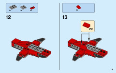 LEGO 31057 instructions page 9 – build guide