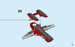LEGO 31057 instructions page 23 – build guide