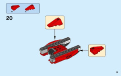 LEGO 31057 instructions page 13 – build guide