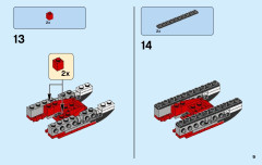 LEGO 31057 instructions page 9 – build guide